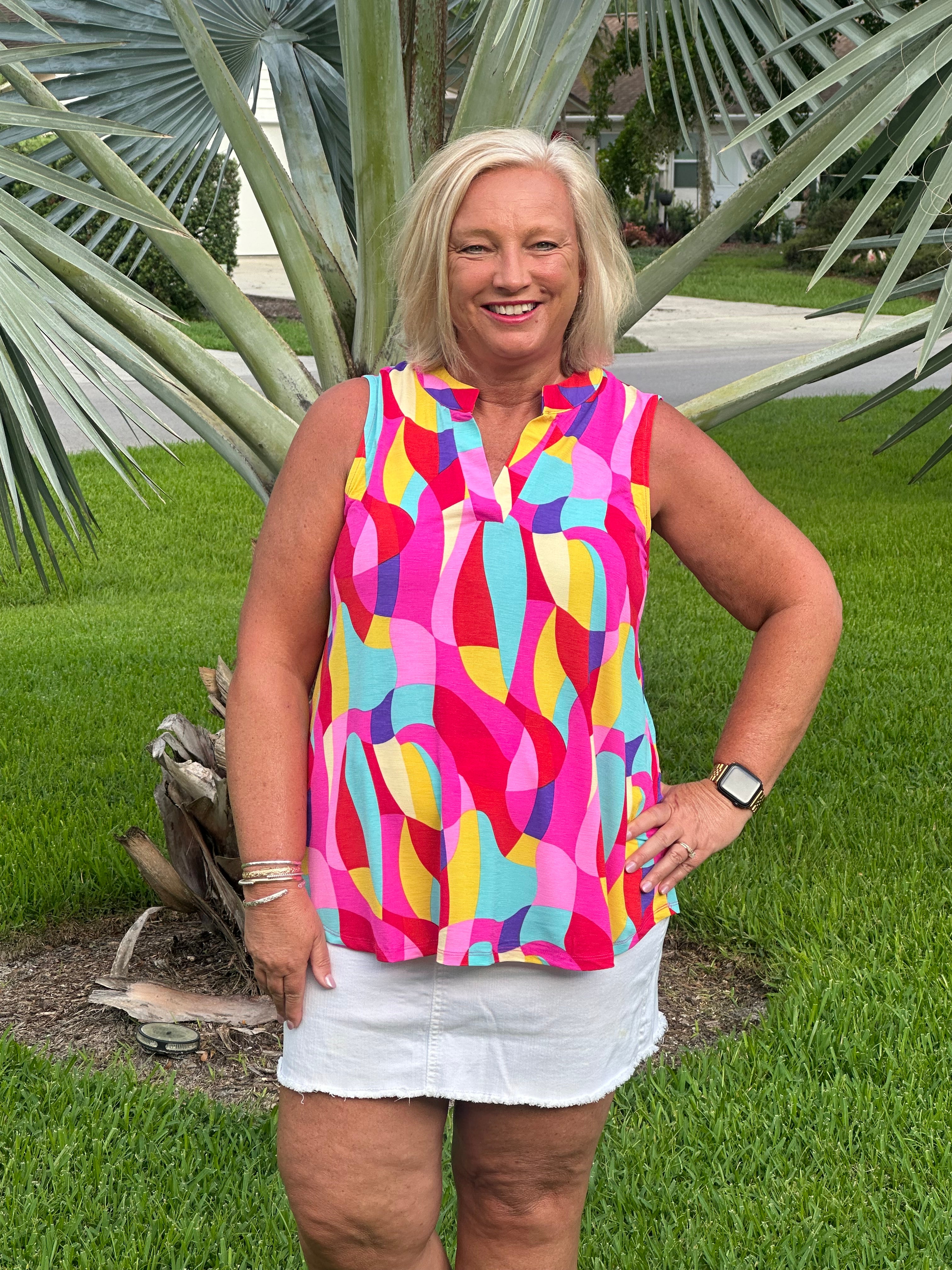 Seaside Multicolor Tank