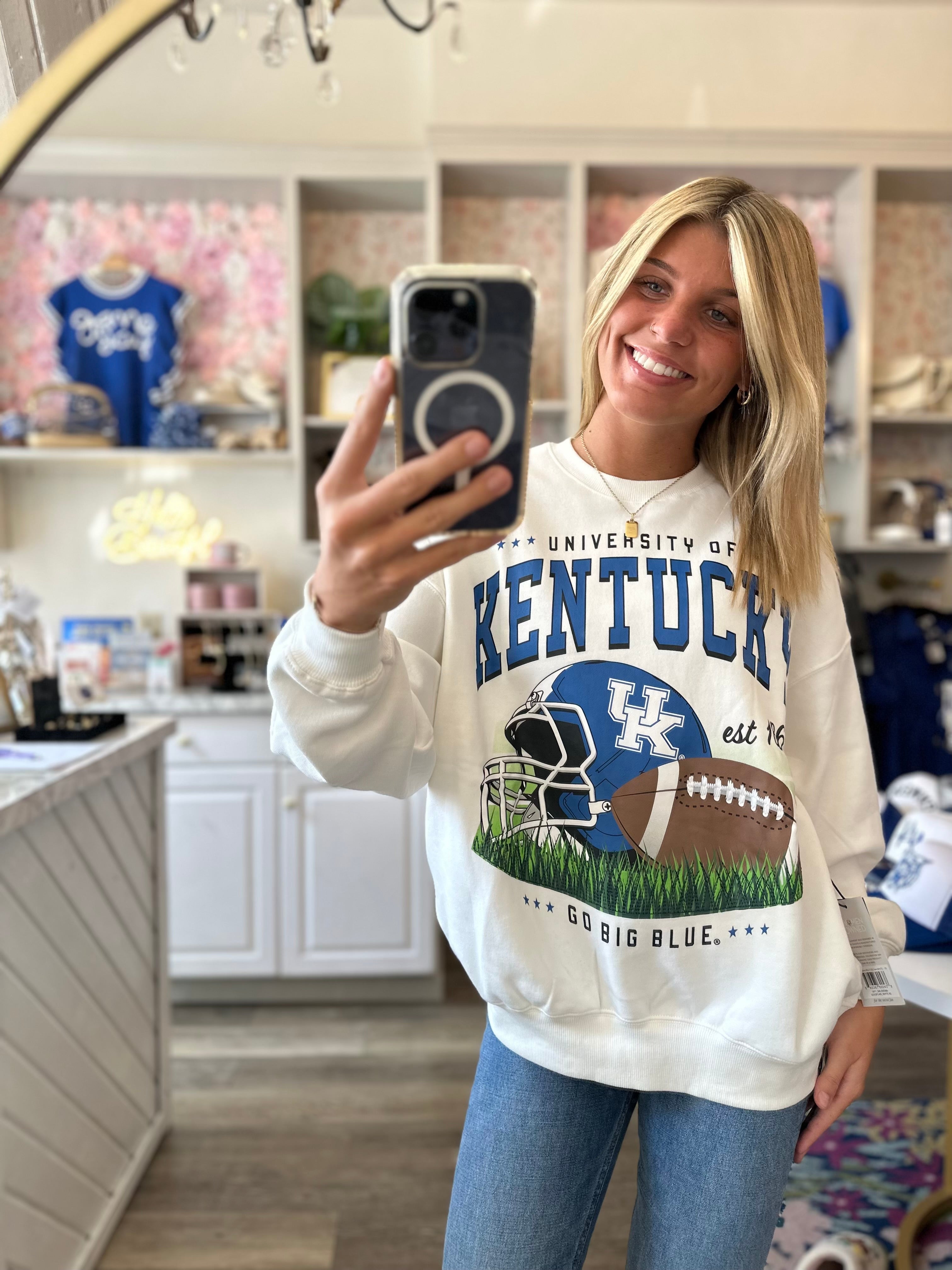 Go Big Blue Fleece Crewneck