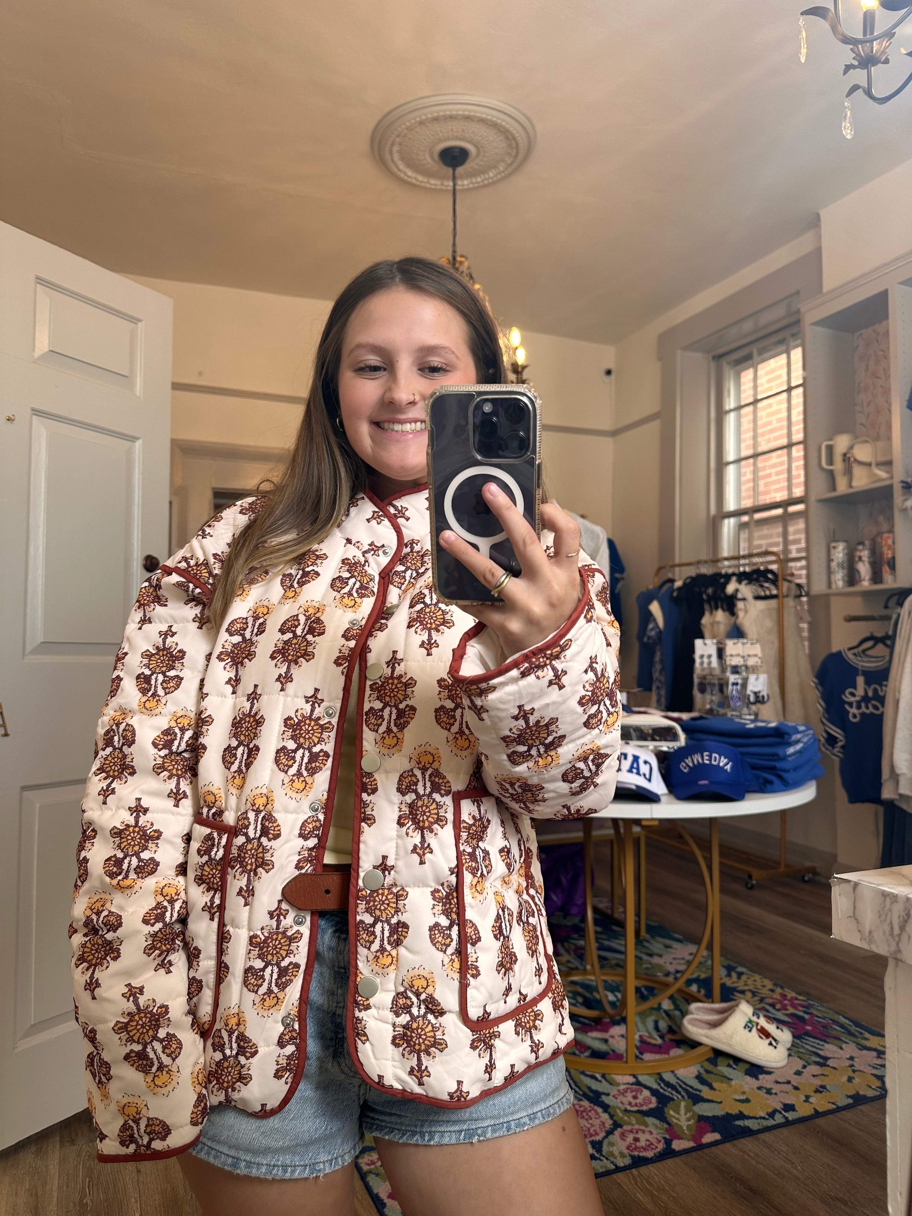 Taylor Quilted Fall Jacket