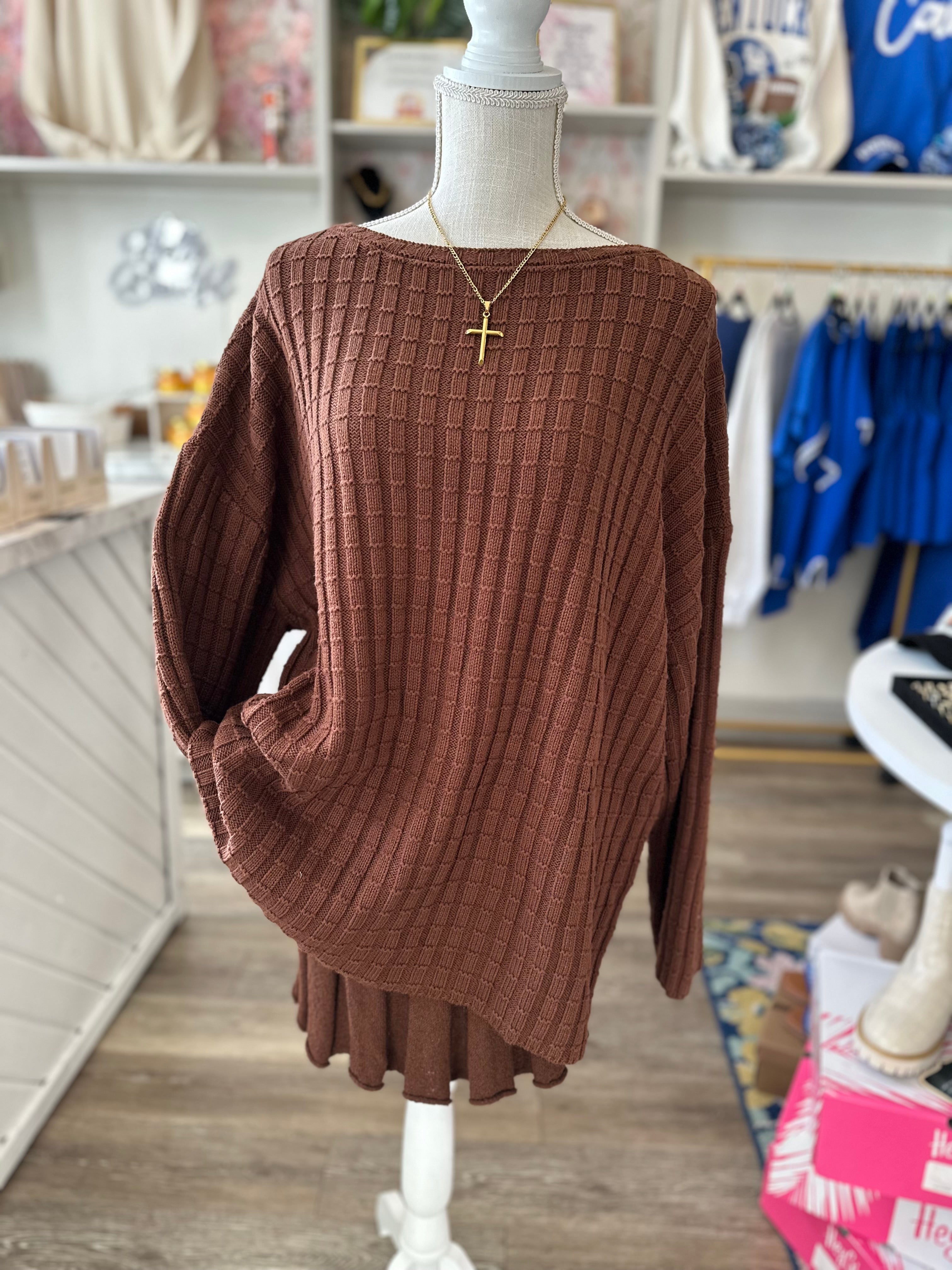 Kyla Long Sleeve Sweater/Skirt Set