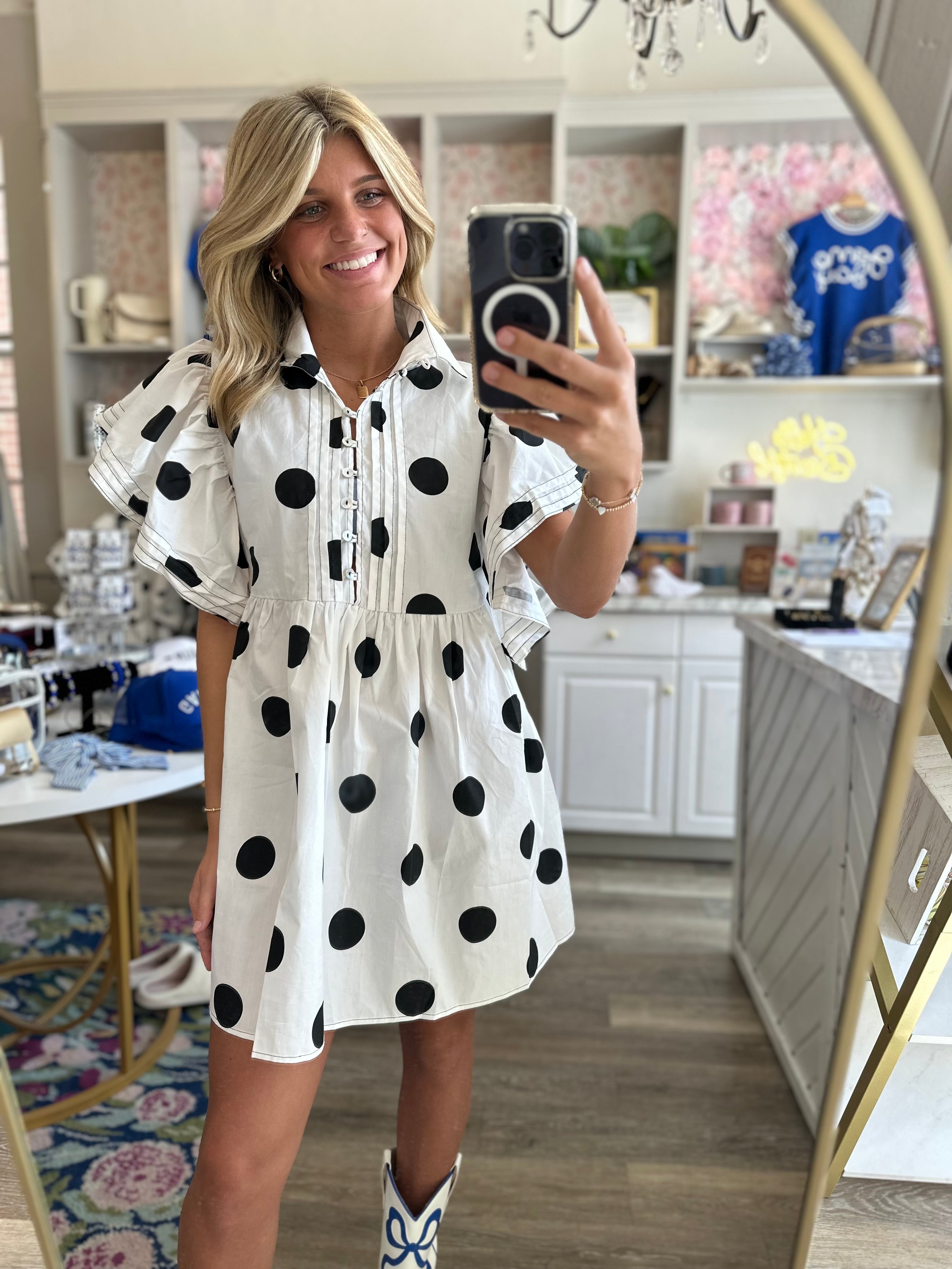 Piper Polka Dot Mini Dress