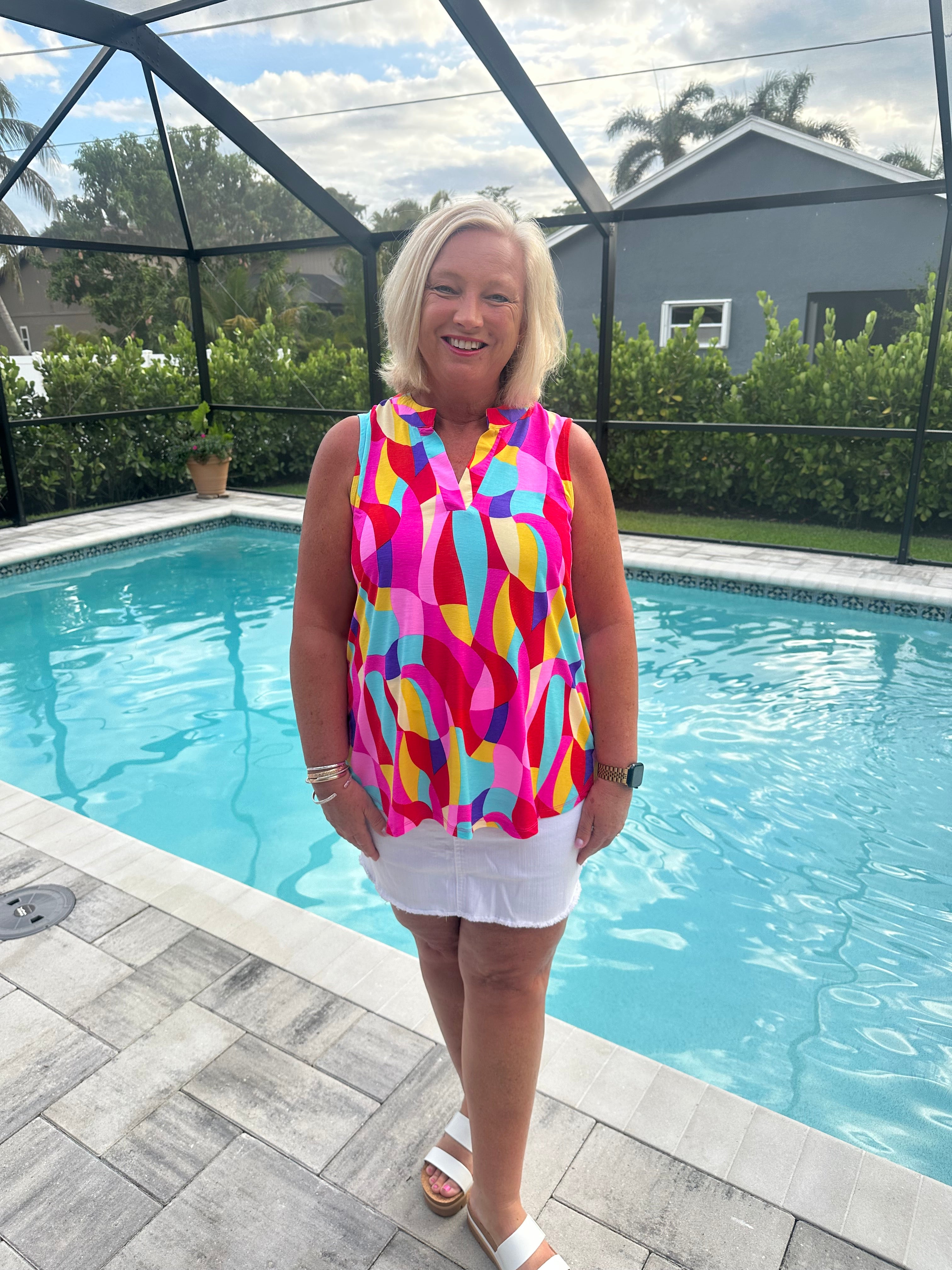 Seaside Multicolor Tank