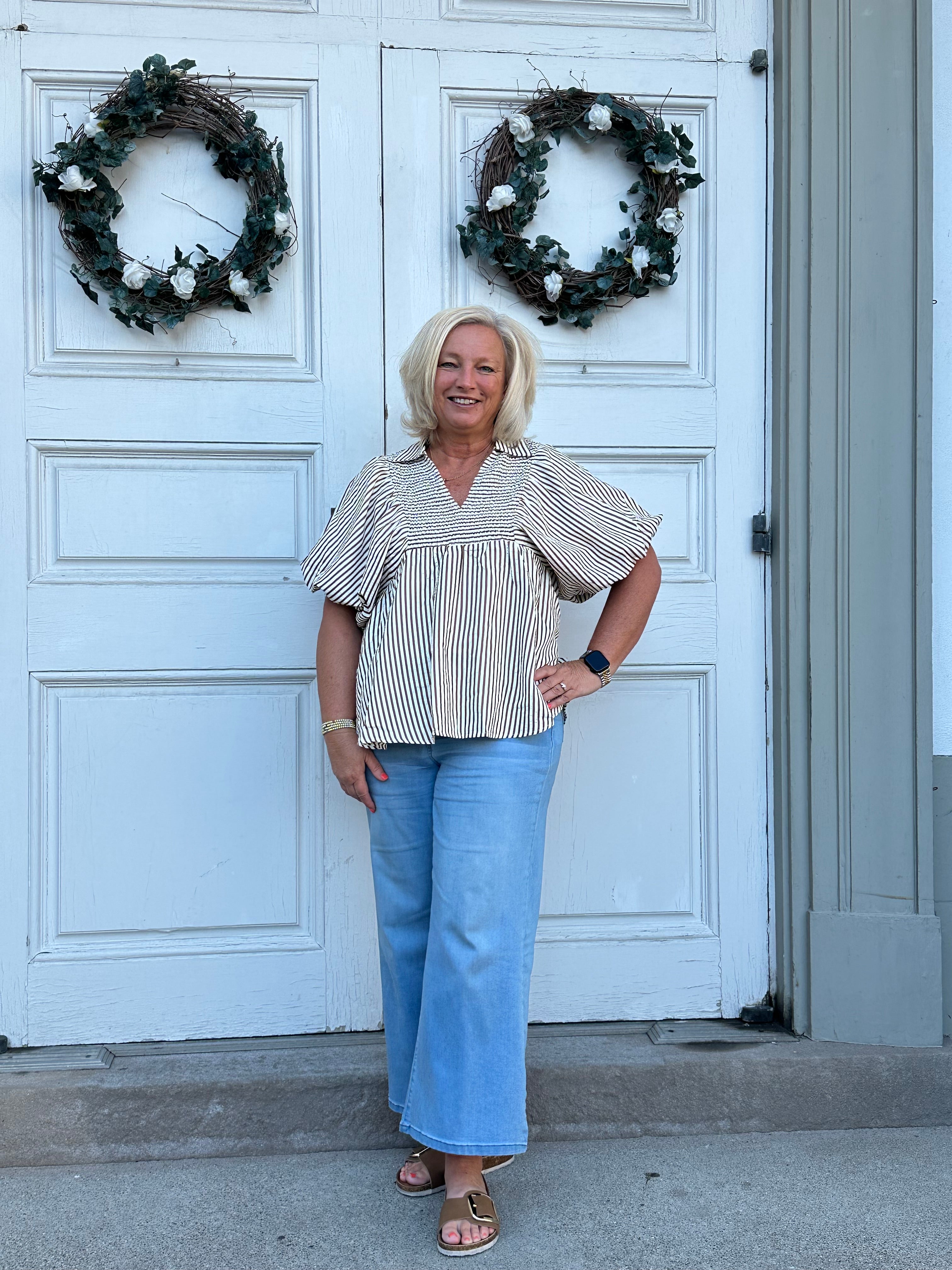 Blake Buttery Soft Wide Leg Jeans