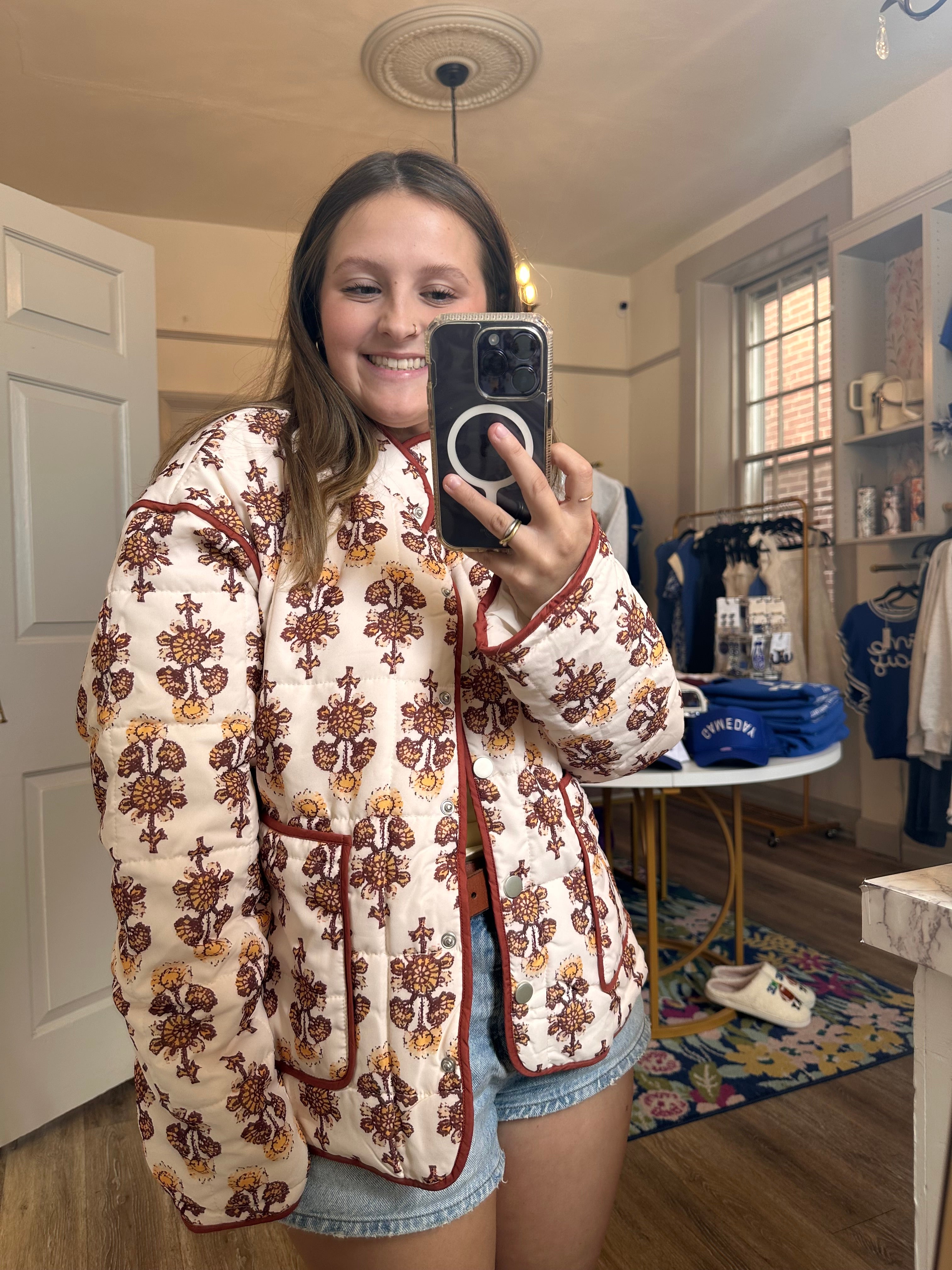 Taylor Quilted Fall Jacket