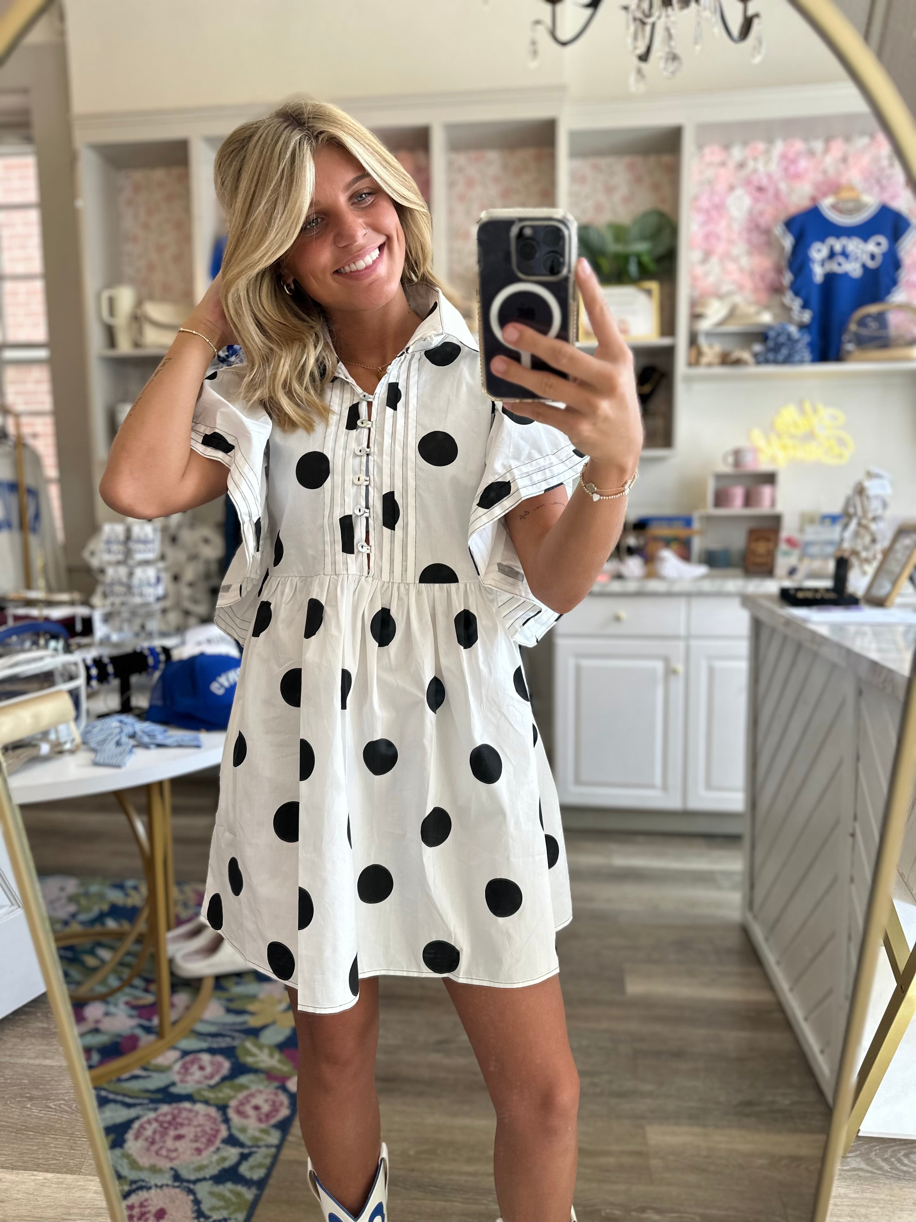 Piper Polka Dot Mini Dress