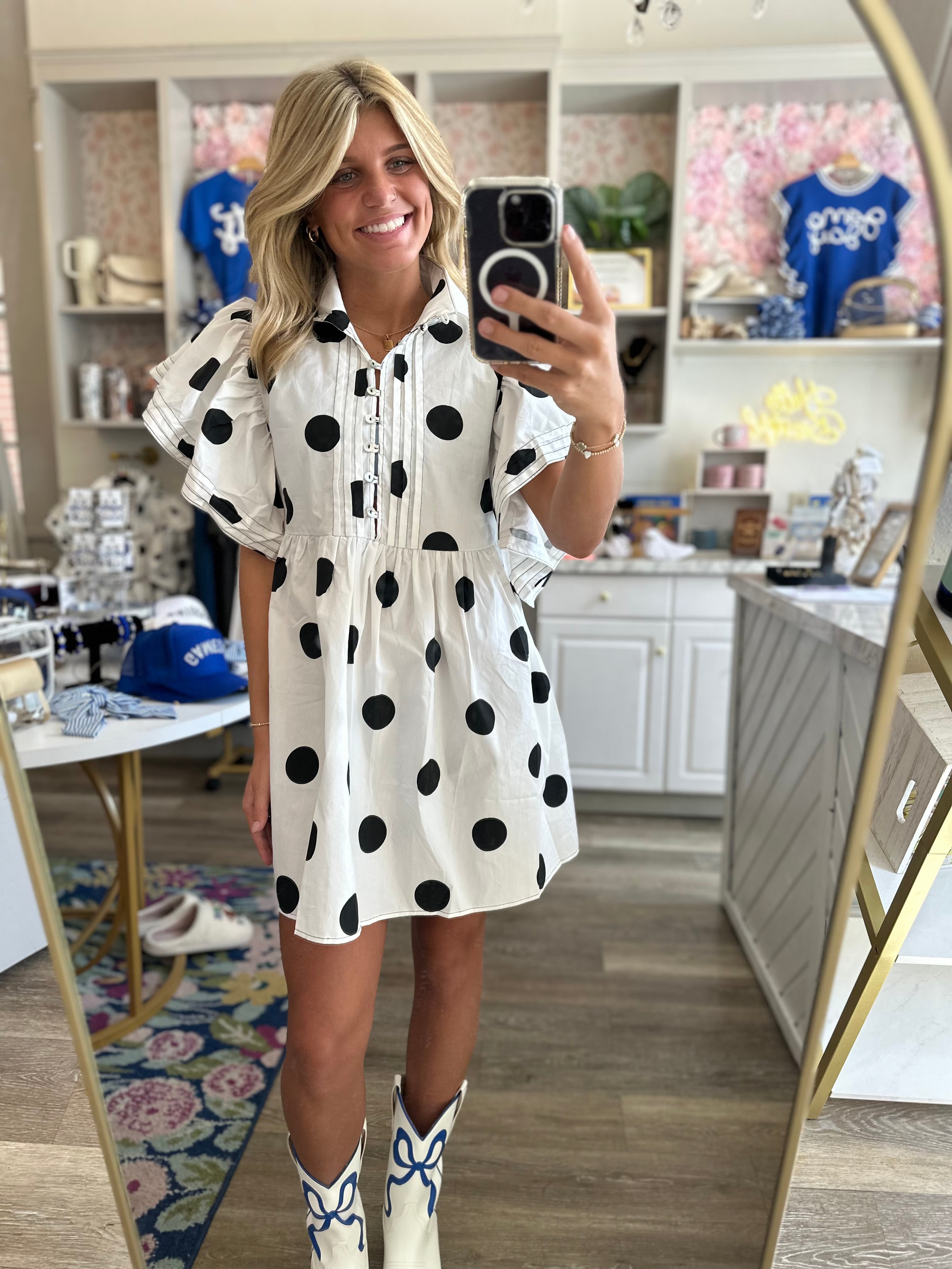 Piper Polka Dot Mini Dress