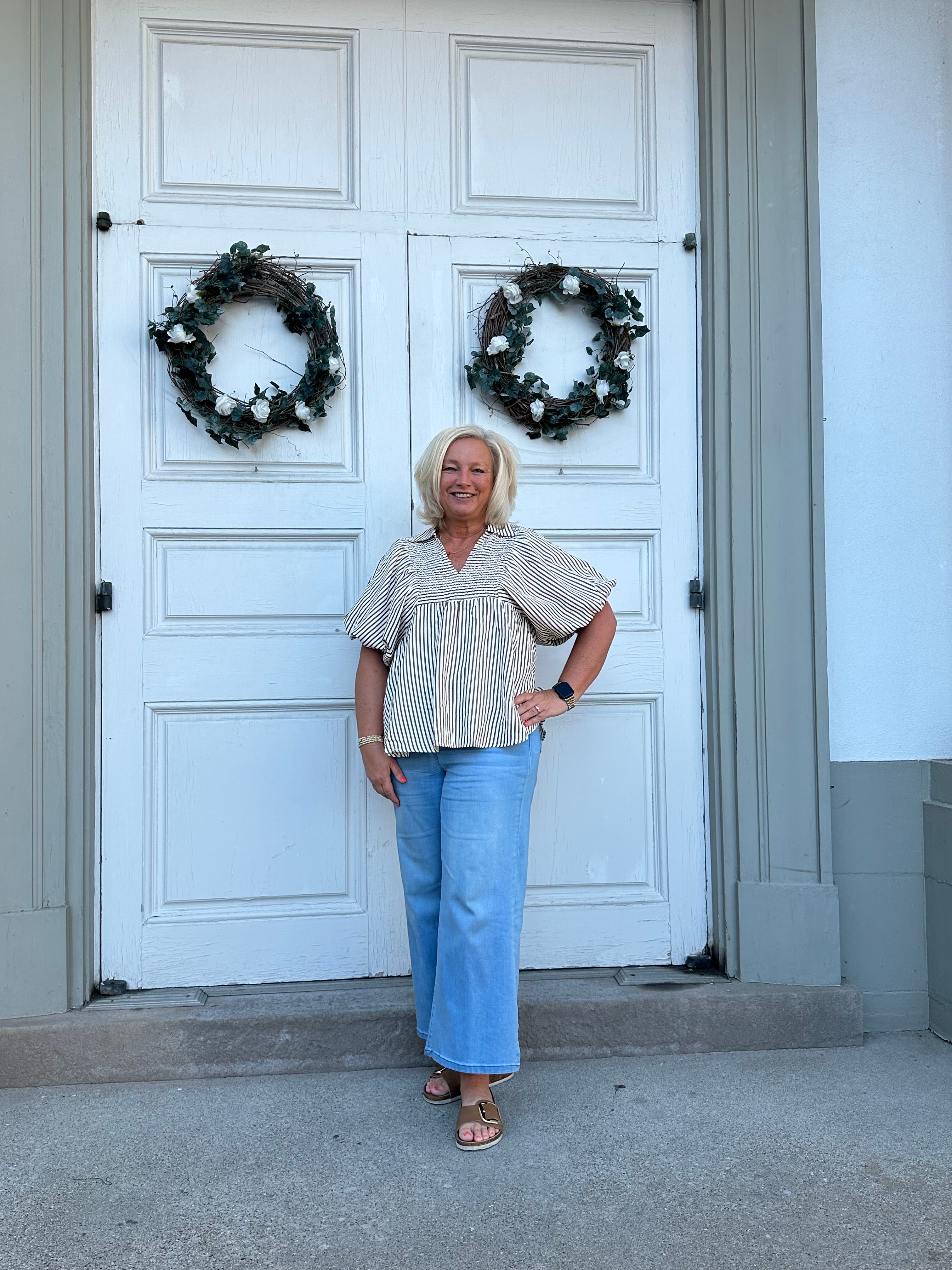 Blake Buttery Soft Wide Leg Jeans