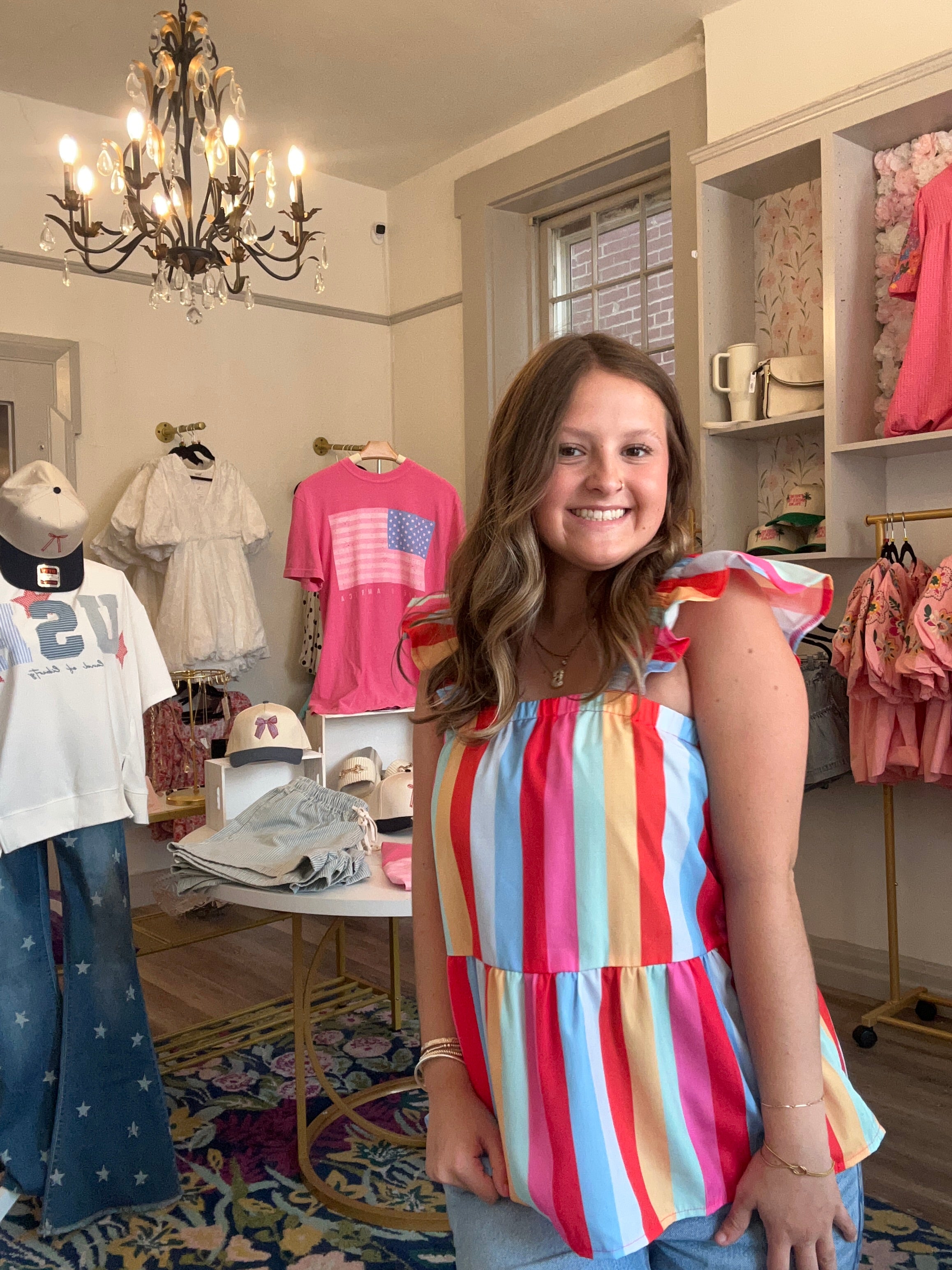 Kali Striped Tank Top