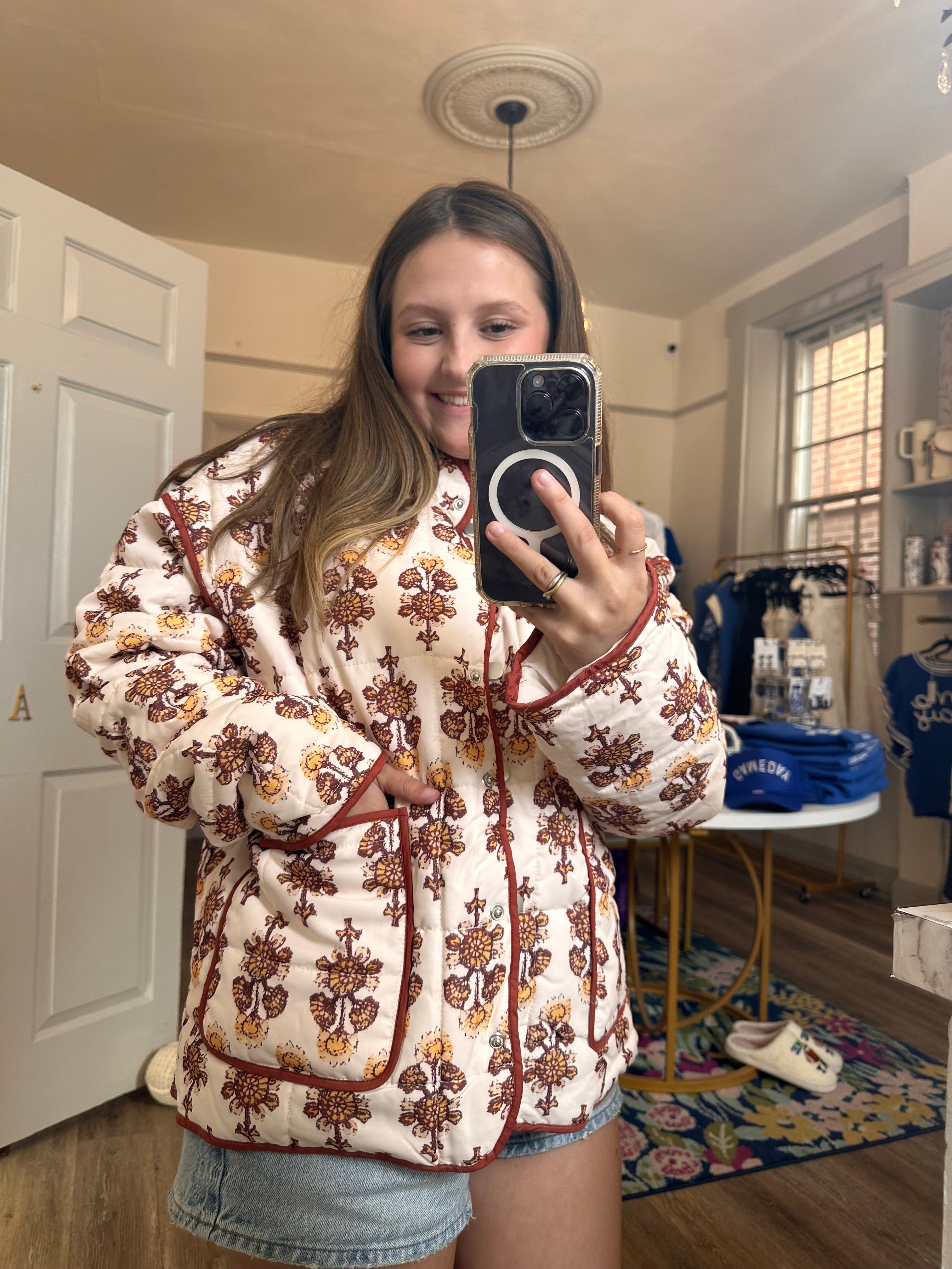 Taylor Quilted Fall Jacket