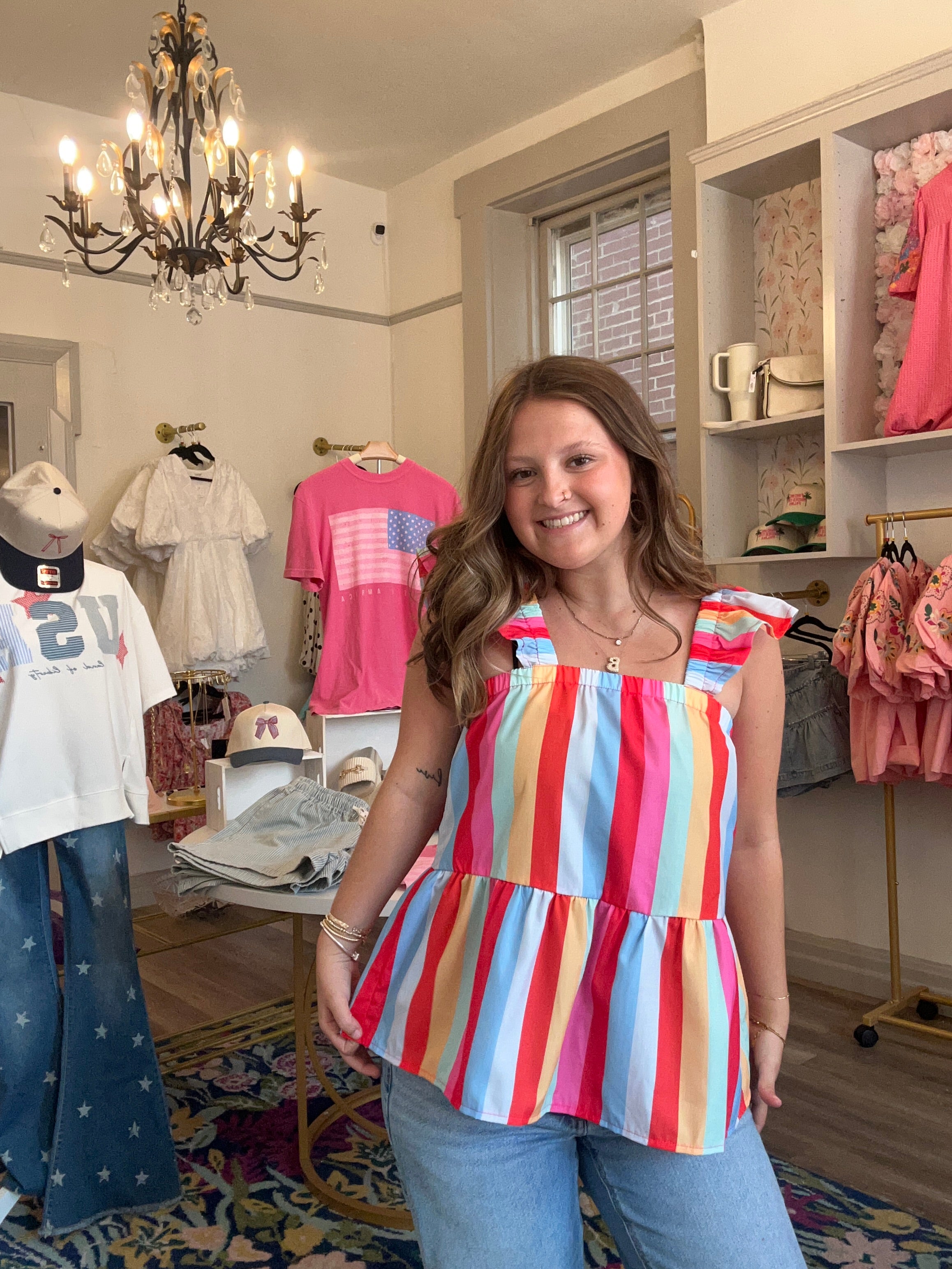 Kali Striped Tank Top