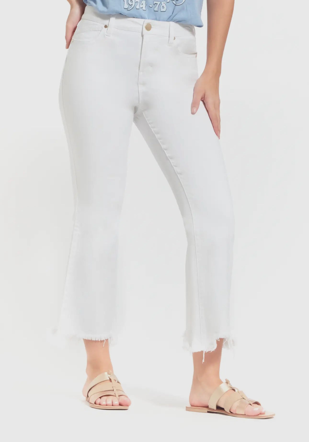 Sullivan Luxe White Denim Jeans