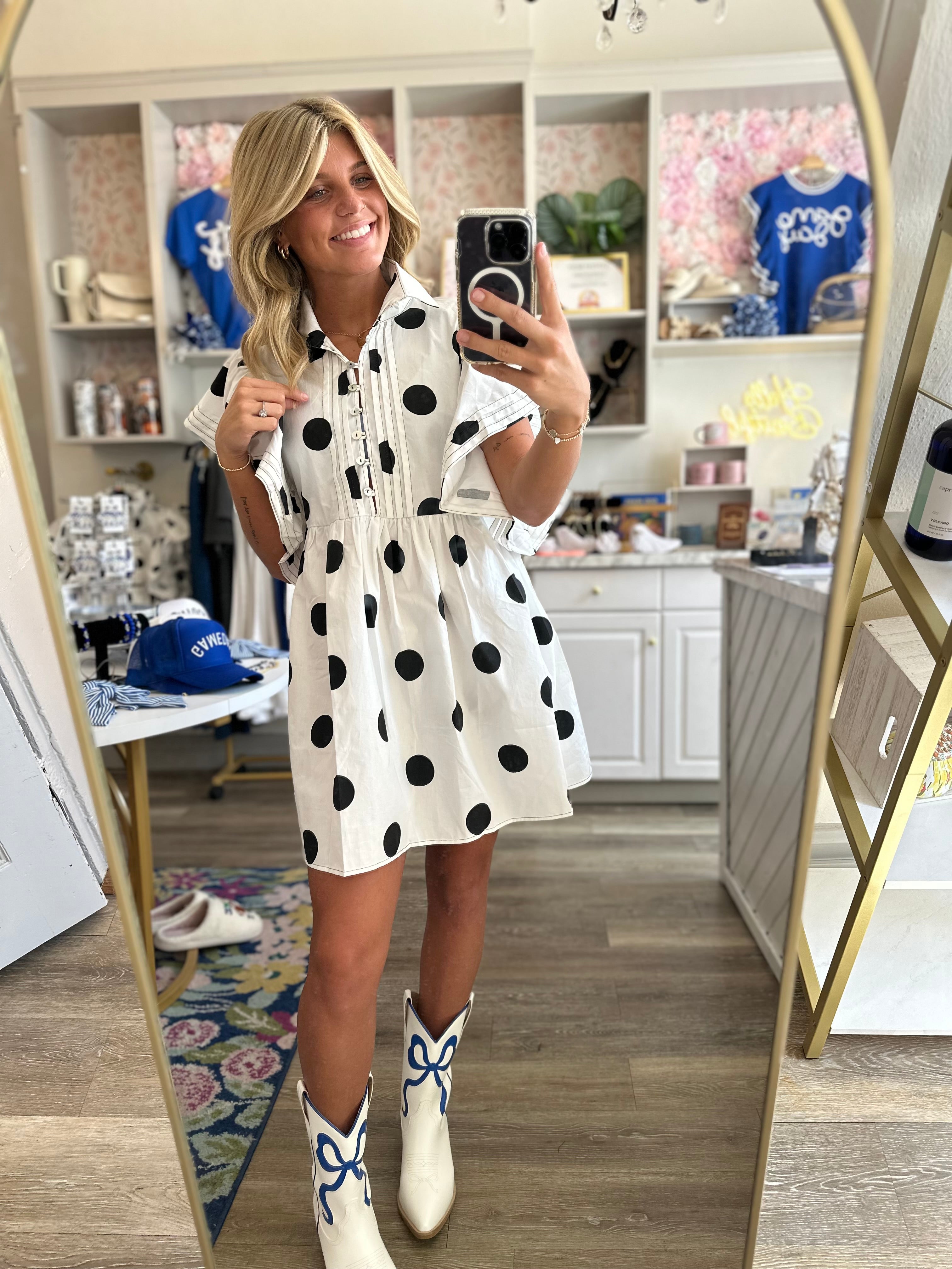Piper Polka Dot Mini Dress