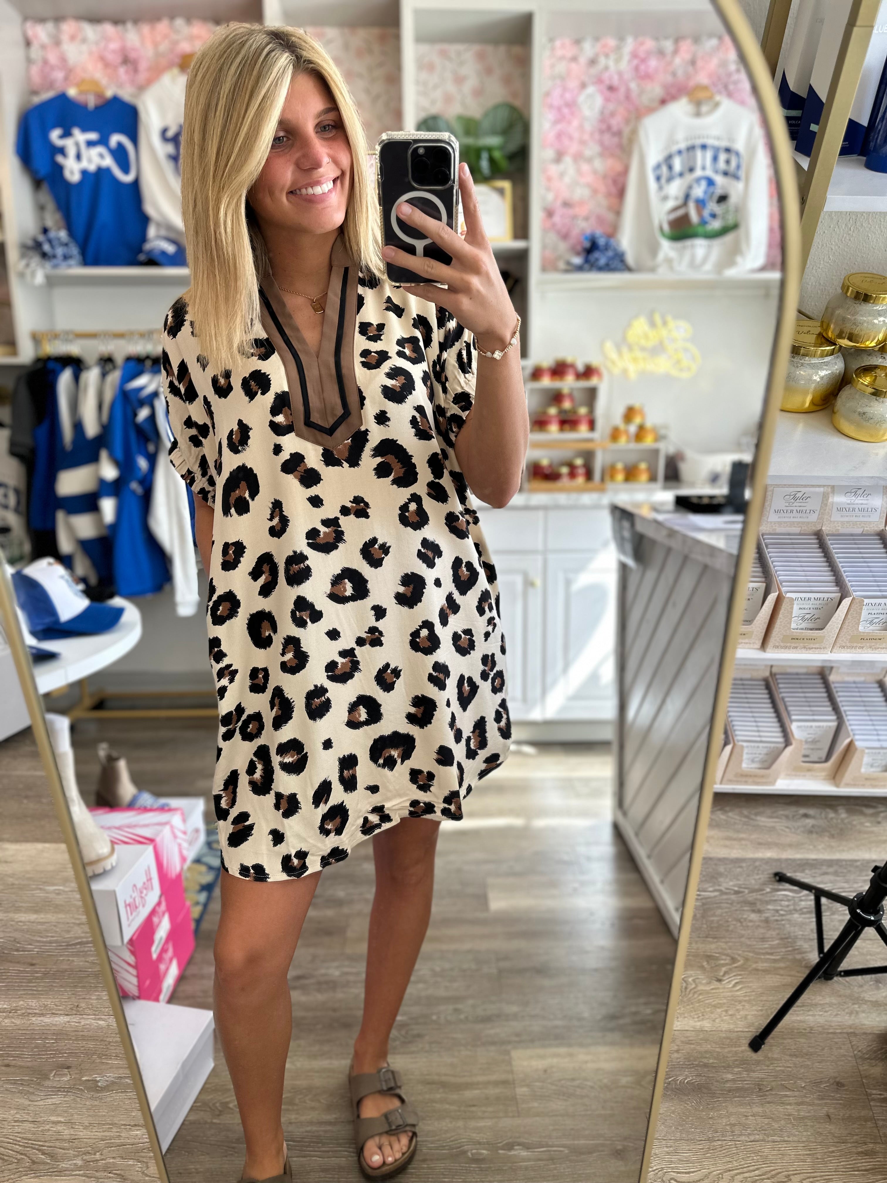 Rowan Animal Print Dress