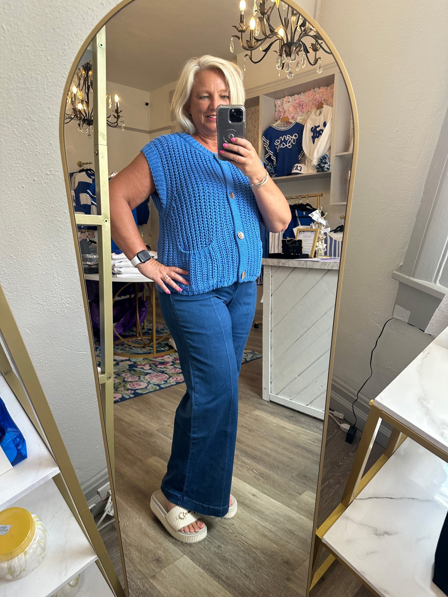 Frankie wide leg jeans