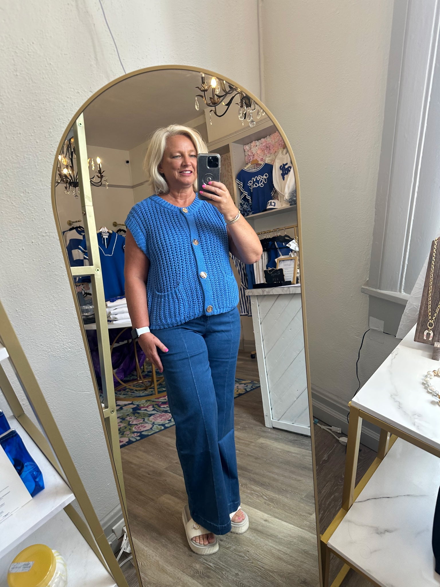 Frankie wide leg jeans